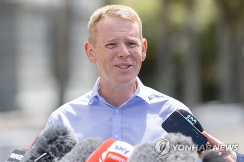 뉴질랜드 차기 총리 크리스 힙킨스. AFP 연합뉴스